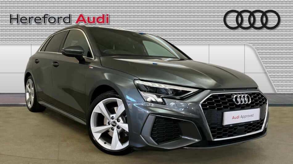 Audi A3 30 TFSI S Line 5dr S Tronic [Comfort+Sound] Petrol Hatchback